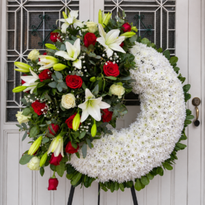 Corona Blanca y Roja Homenaje